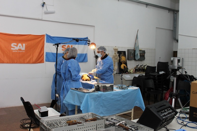Participantes de todo el pa�s en el Curso de Traumatolog�a